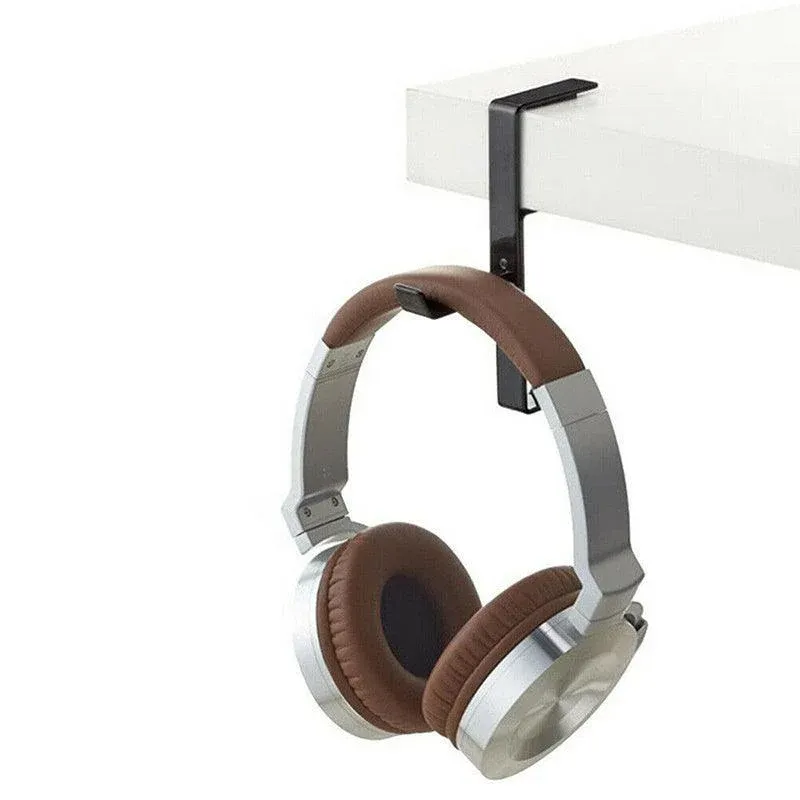 Metal Earphone Headset Desk Display Stand Black - Image 11