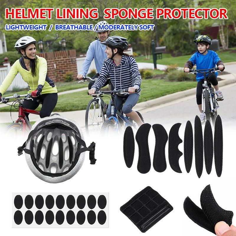 9 X Universal Bicycle Helmet Padding Kit