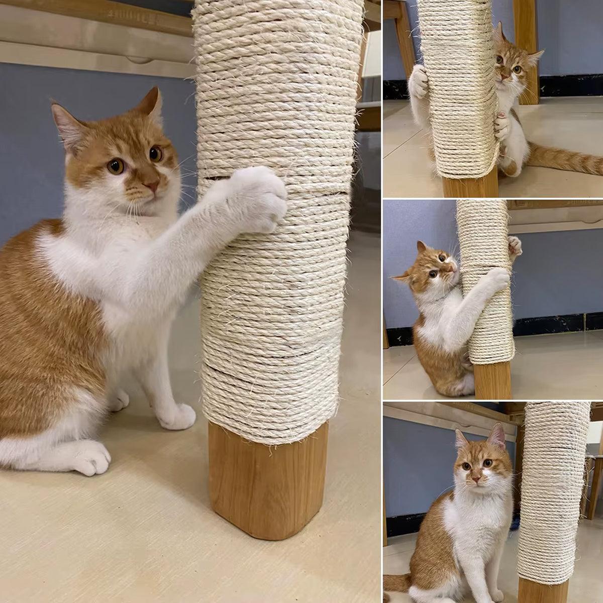 Burlap Rope Cat Climbing Scratch 6mm x 20m - Image 4