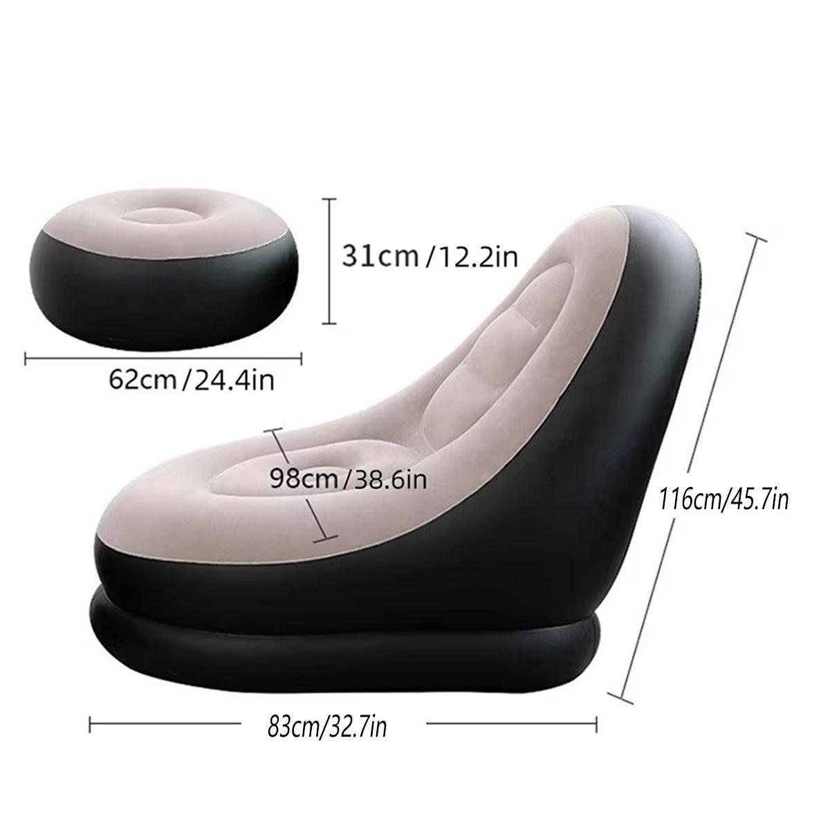 3pcs Inflatable Air Chair Seat Lounge - Image 3
