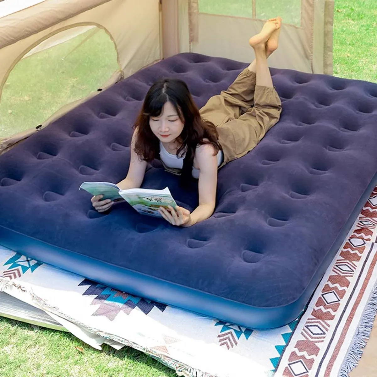 Single Inflatable Airbed 186x96cm - Image 11