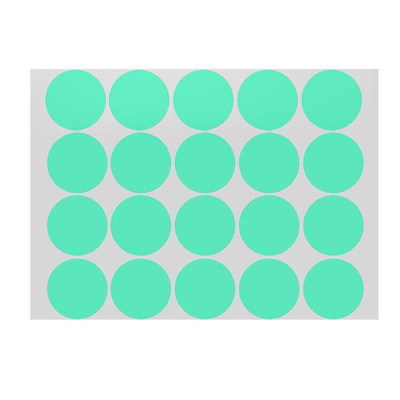 Green Sticker Dots 25mm 40 Dots - Image 12
