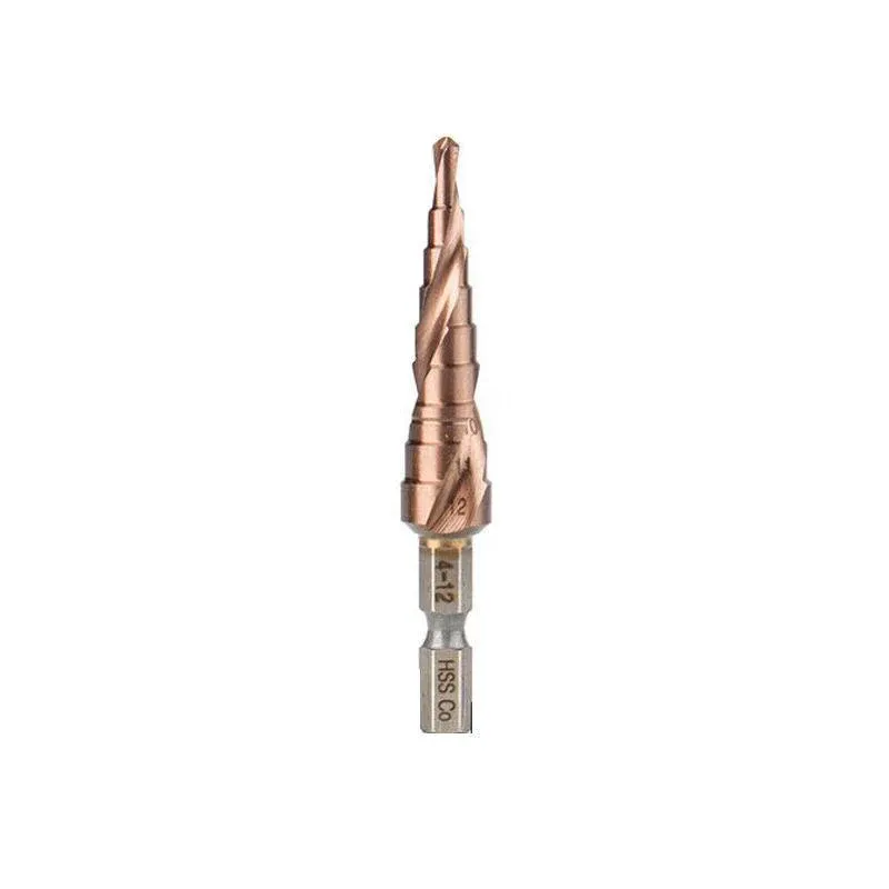 HSS M35 Cobalt Step Drill Bit 4-12mm