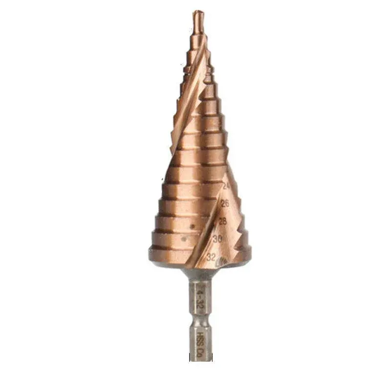 HSS M35 Cobalt Step Drill Bit 4-32mm