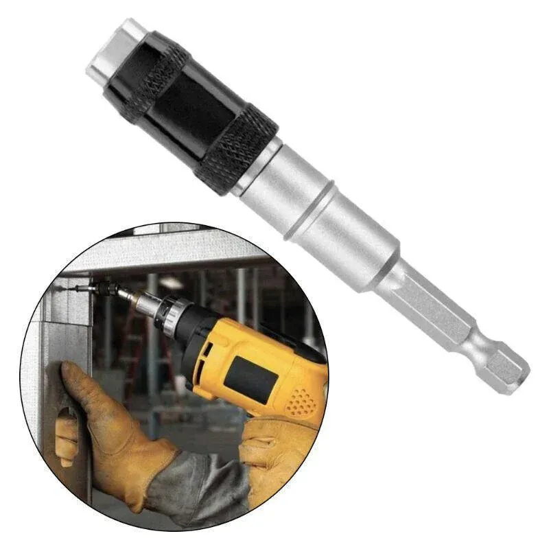 Pivoting Screwdriver Bit Holder Silver - Image 6