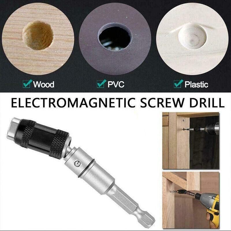 Pivoting Screwdriver Bit Holder Silver - Image 8