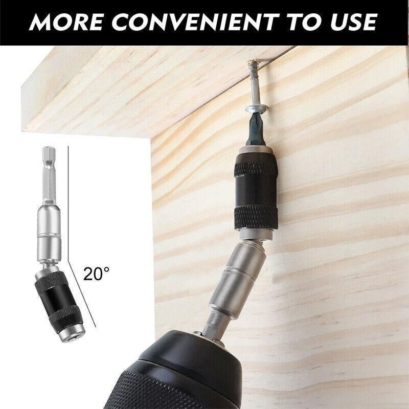 Pivoting Screwdriver Bit Holder Silver - Image 13