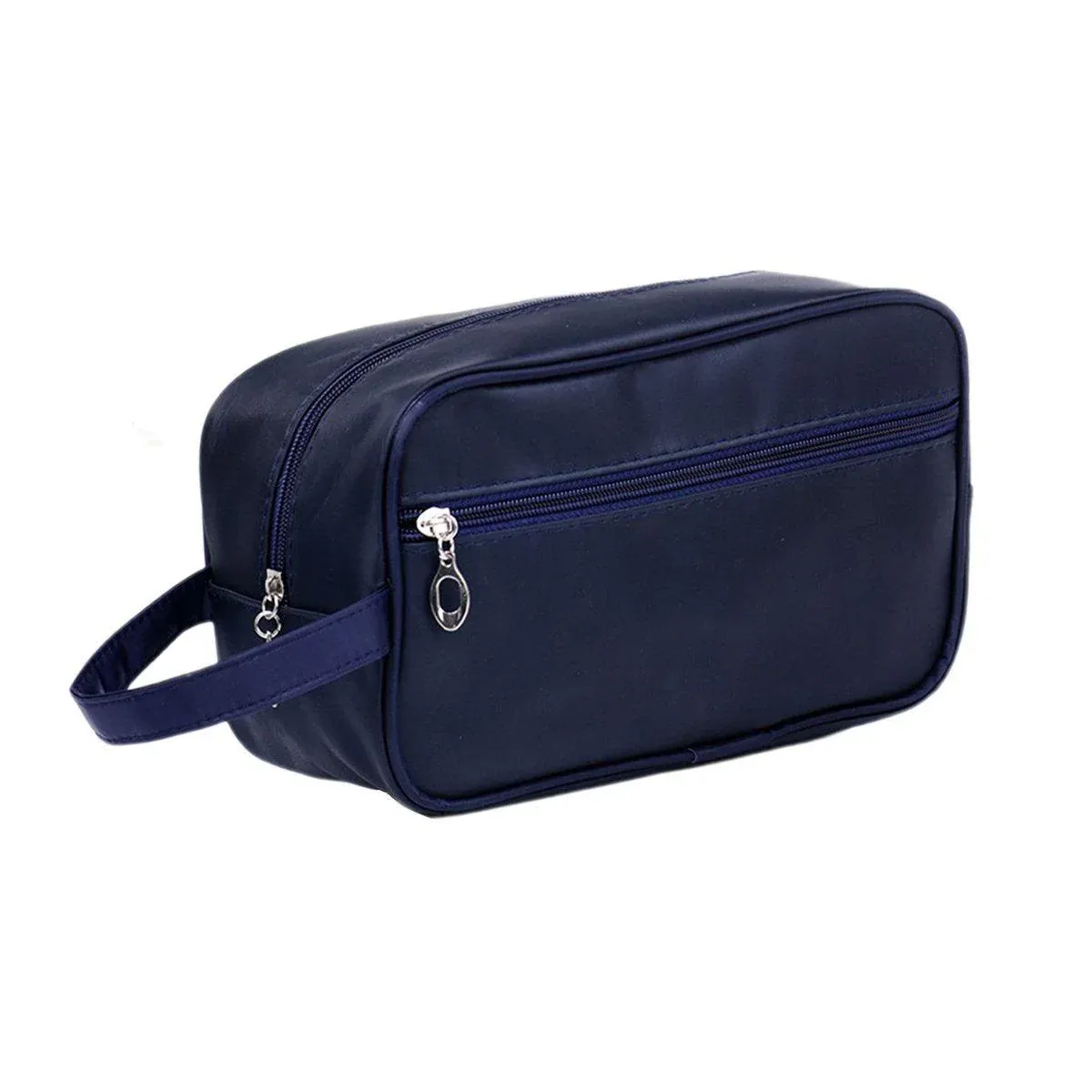 Large Capacity Portable Travel Cosmetic Bag Dark Blue