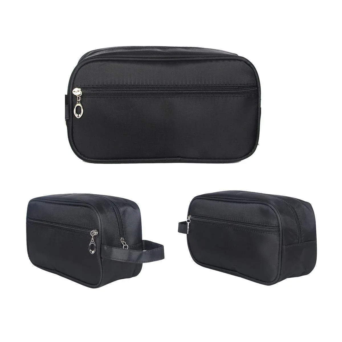 Large Capacity Portable Travel Cosmetic Bag Dark Blue - Image 12