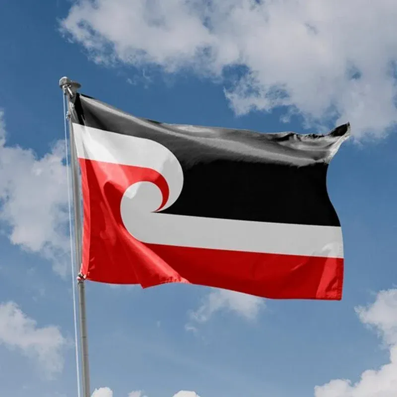 Large Maori Flag 90x150cm - Image 3