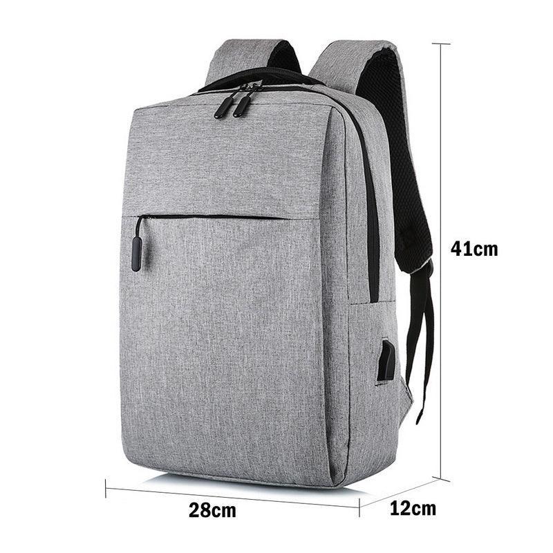 Waterproof Laptop Backpack Black 1 Zipper - Image 3