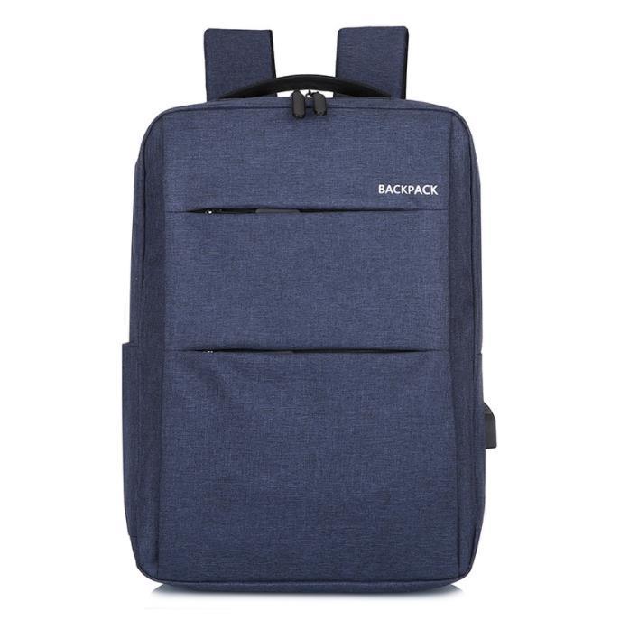 Waterproof Laptop Backpack Black 1 Zipper - Image 9