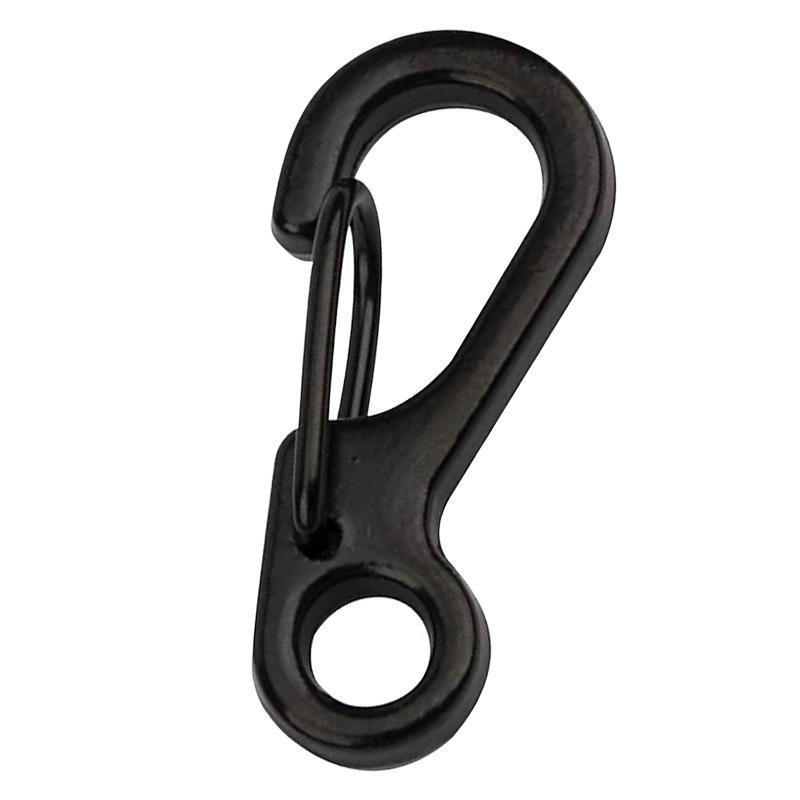 10X Mini Alloy Carabiner Silver - Image 6
