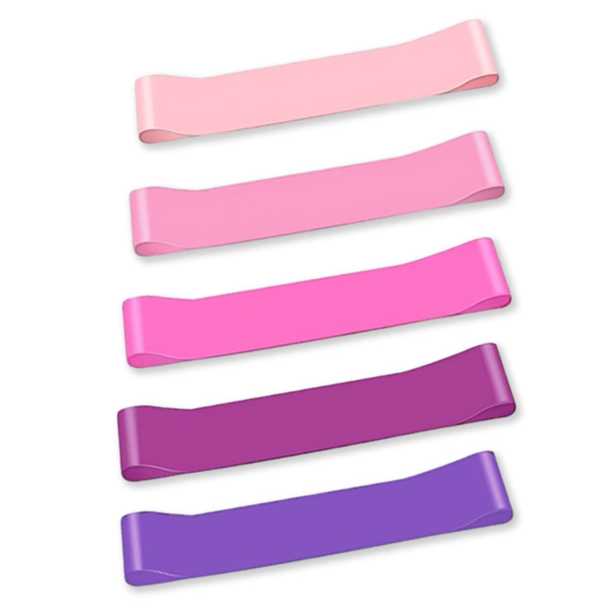 Exercise Resistance Bands Dark Pink 600x50x0.7mm - Image 11
