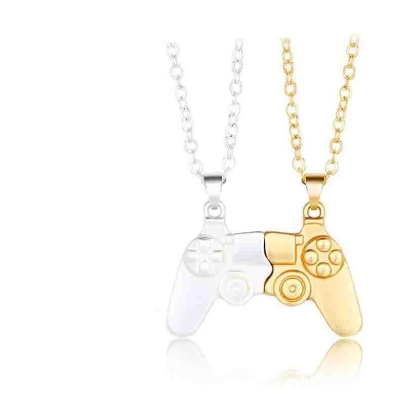 Matching Gamer Controller Necklace Gold Gold - Image 9