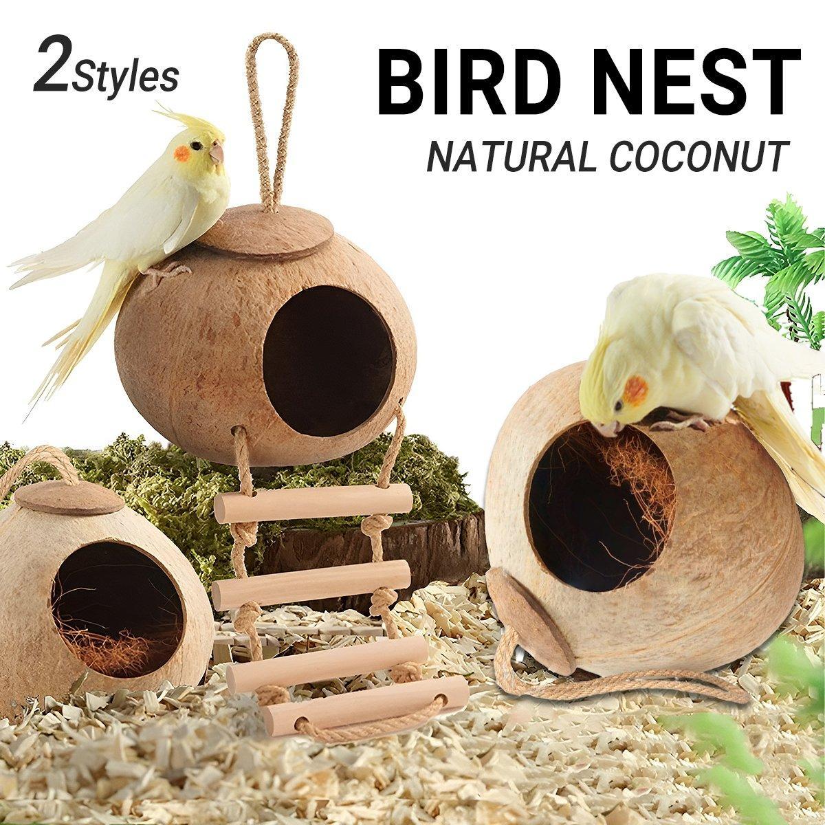 Natural Coconut Bird Nest Rope Type