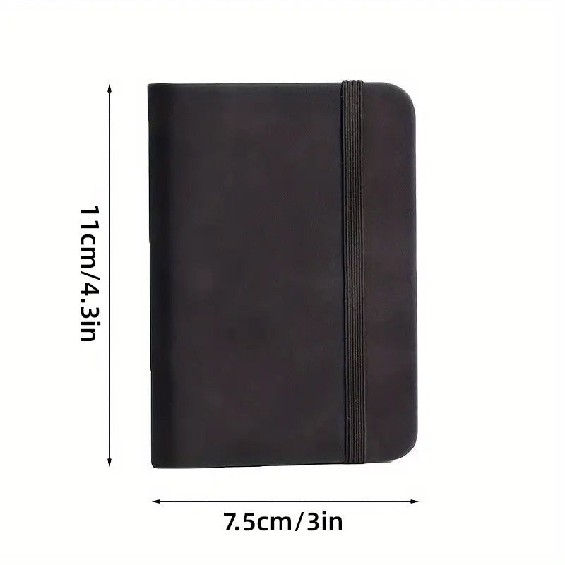 10pcs Mini Pocket Notebook A7 Light Blue - Image 3