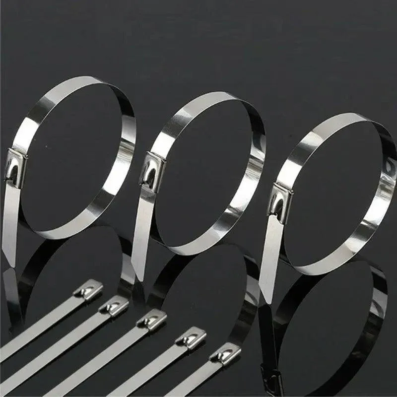 20X Stainless Steel Cable Ties 7.9x500mm - Image 7