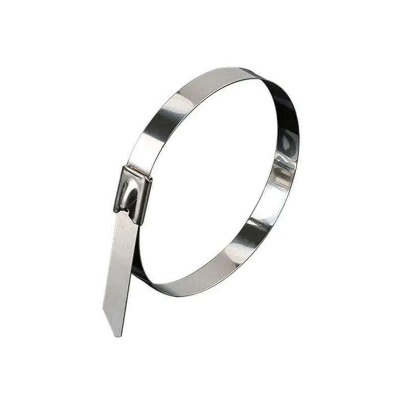 100x Stainless Steel Cable Ties 4.6x600mm - Image 10