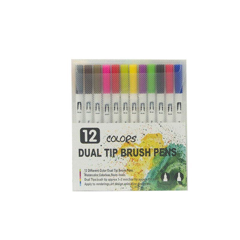 Watercolor Brush Pen Set - White 120 - Image 6
