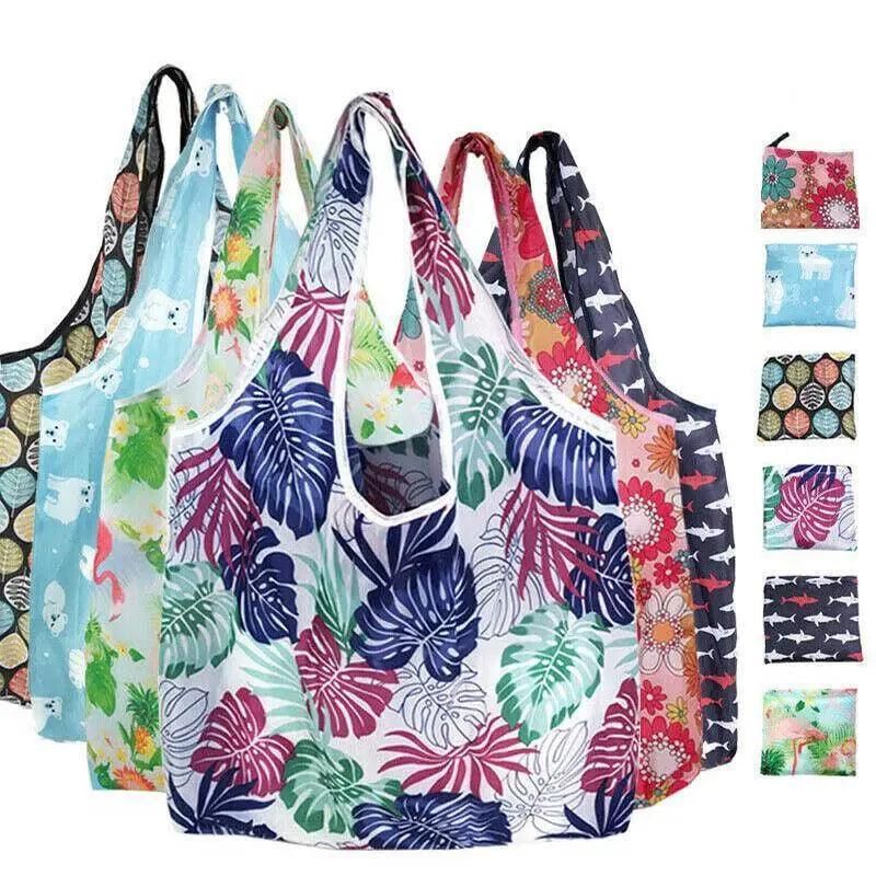 Reusable Foldable Waterproof Shopping Bag B-01 - Image 2