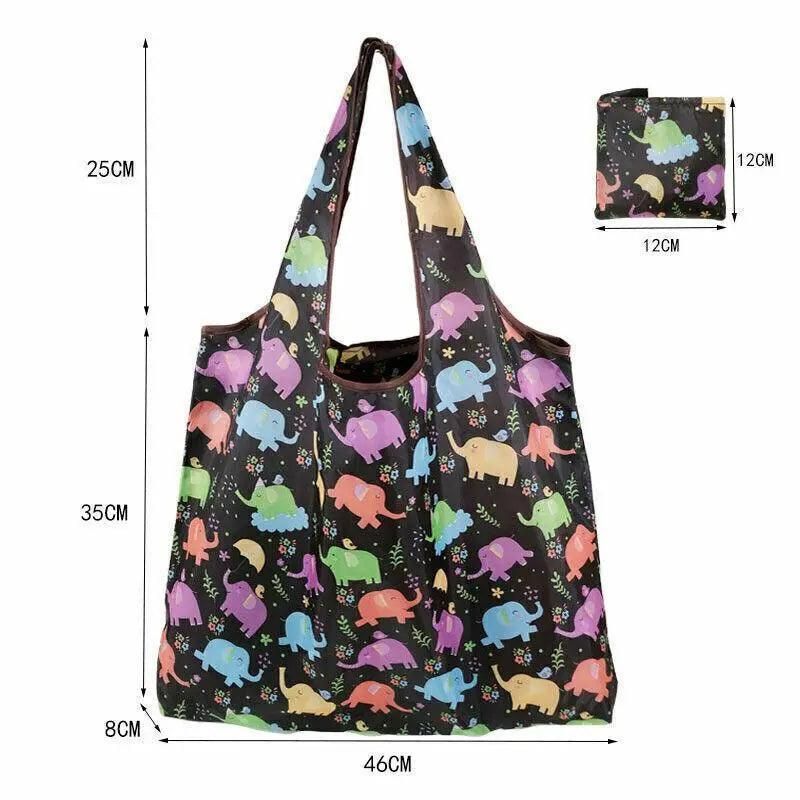Reusable Foldable Waterproof Shopping Bag B-01 - Image 5