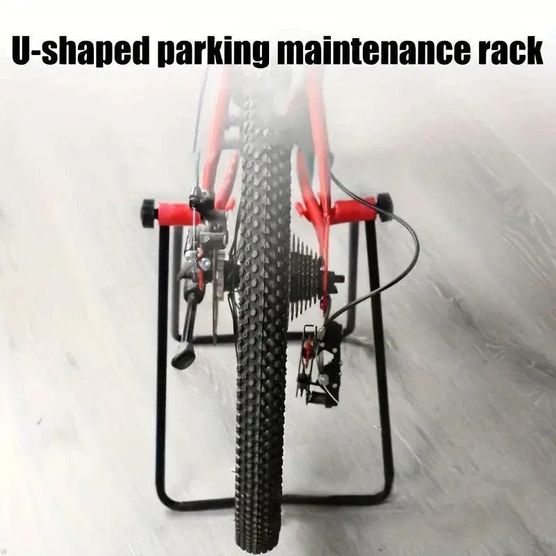 Mountain Bike Triangle Stand Vertical Parking - Image 7