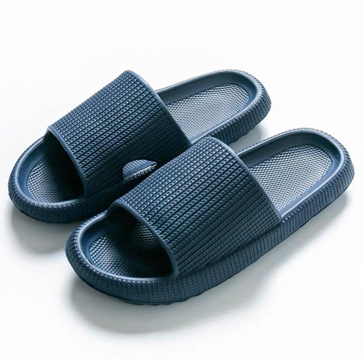Ultra-Soft Pillow Slides EVA Slippers Blue 40-41 - Image 20