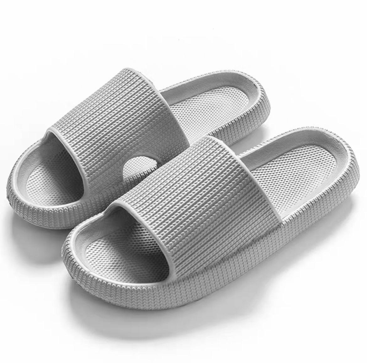 Ultra-Soft Pillow Slides EVA Slippers Blue 40-41 - Image 25