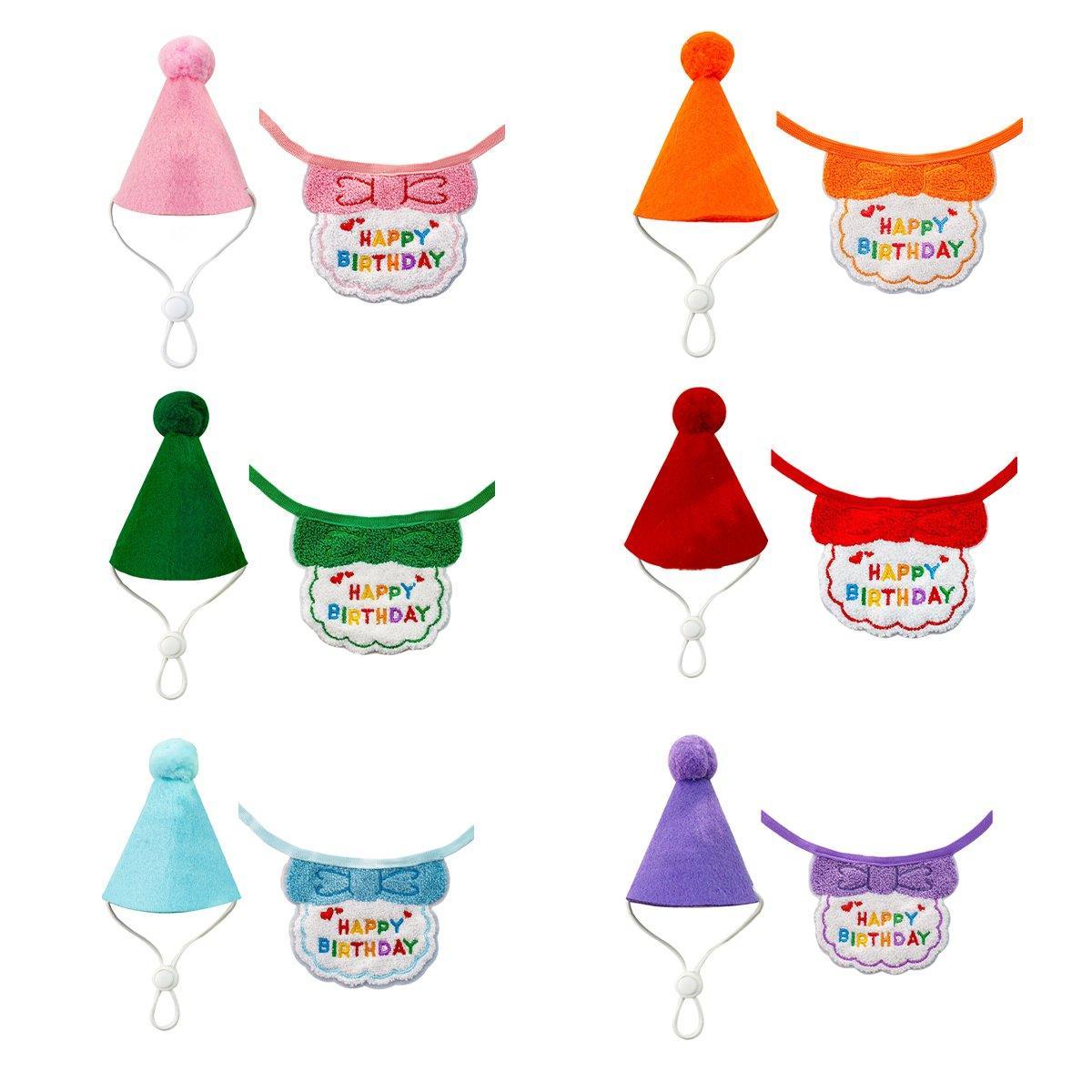 Pet Birthday Bib Pink Celebration - Image 2