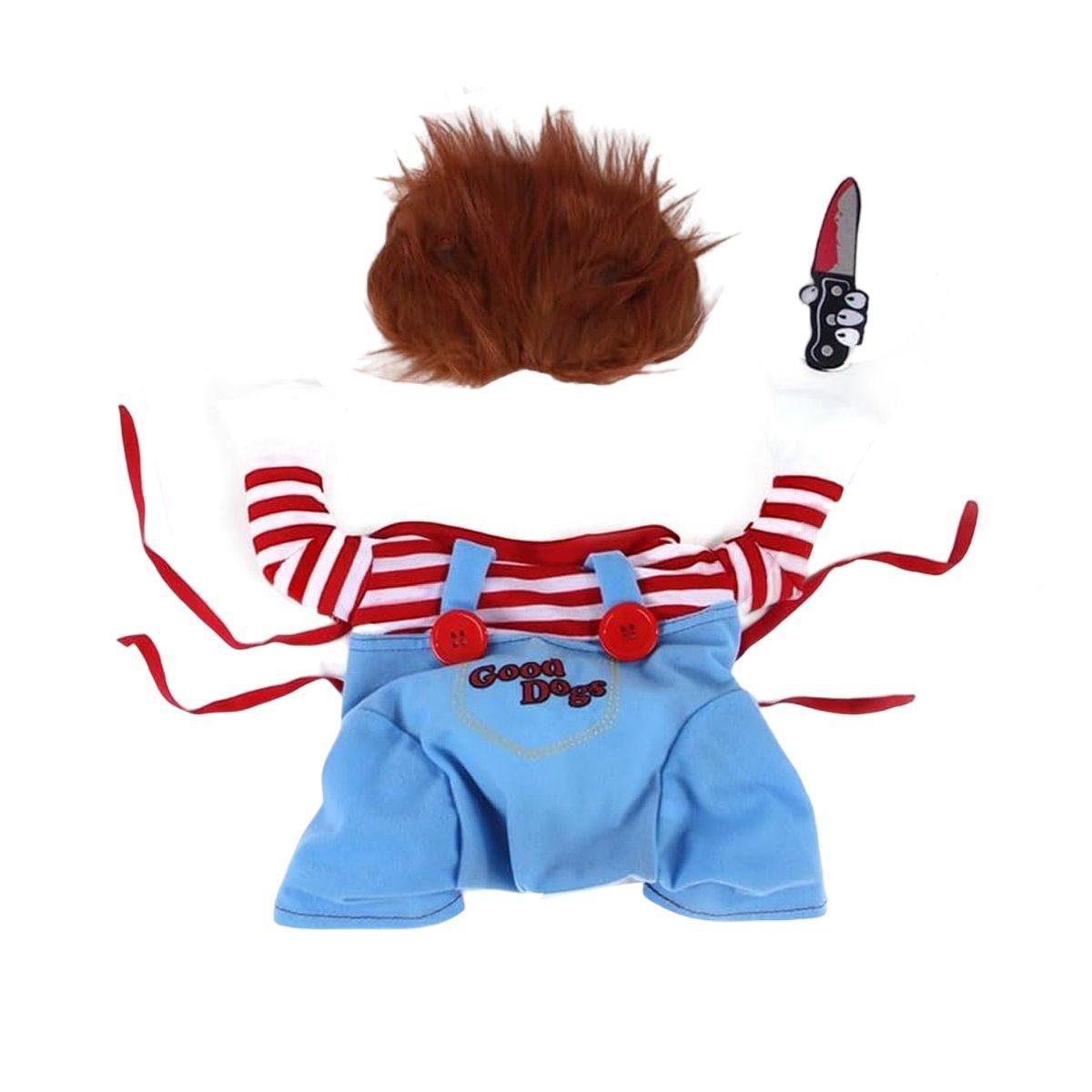 Halloween Dog Costume Little Devil Riding L - Image 11