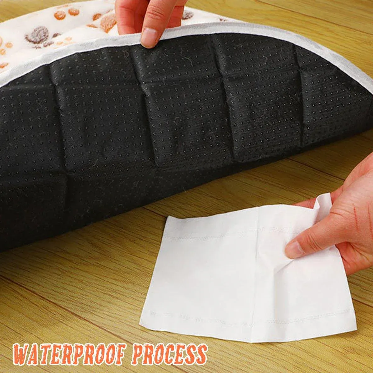 Waterproof Dog Pads White 35cm Reusable - Image 8