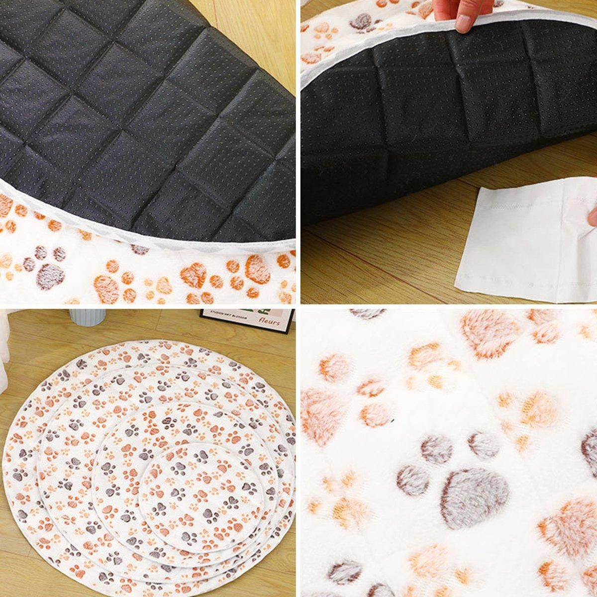 Waterproof Dog Pads White 35cm Reusable - Image 10