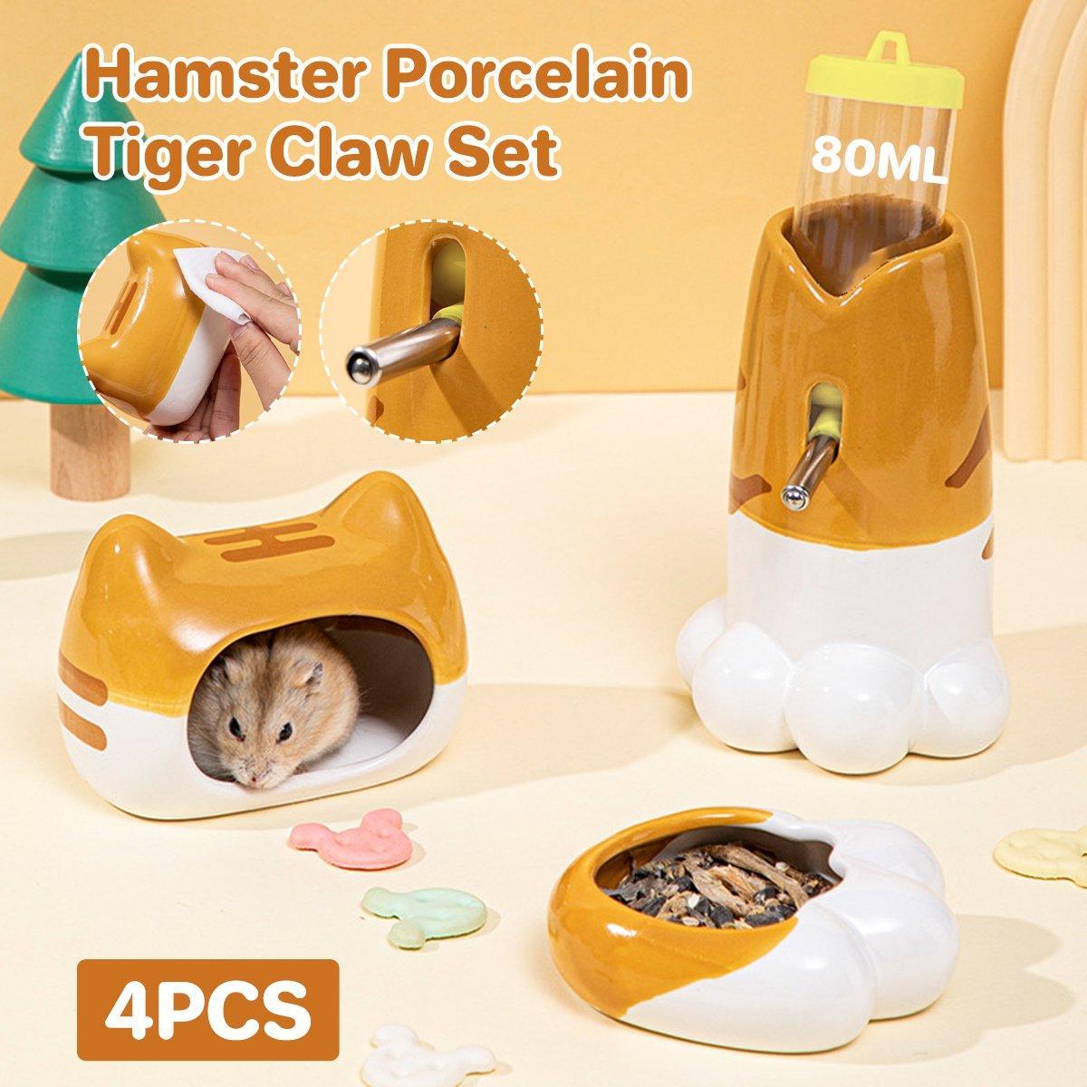 Hamster Porcelain Nest Escape House Set