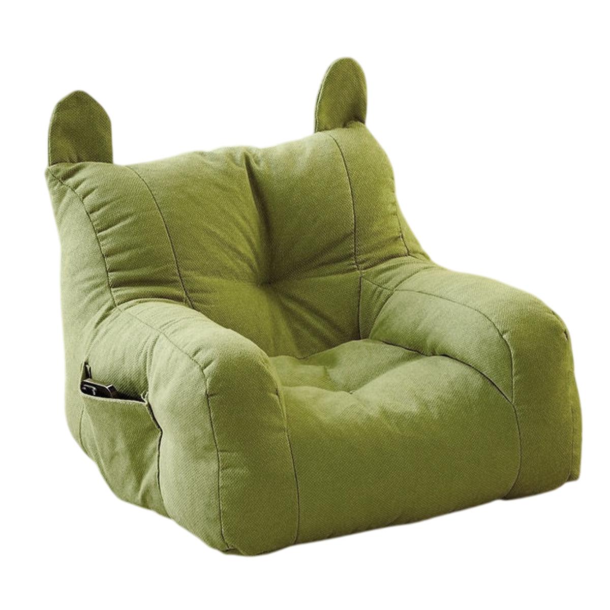 Small Sofa Chair Couch Yellow - Image 8