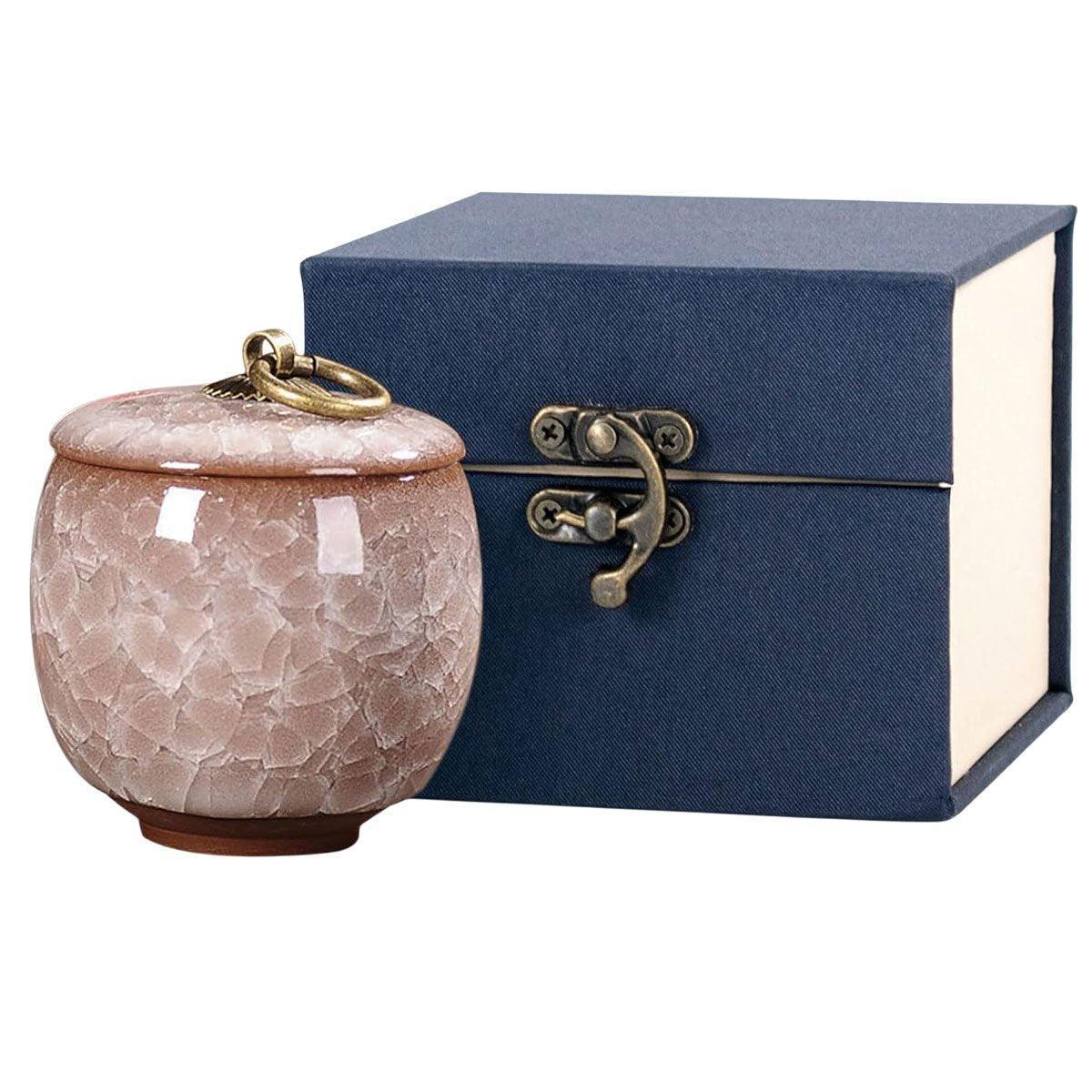 Small Pet Urn for Ashes Yellow - Image 6