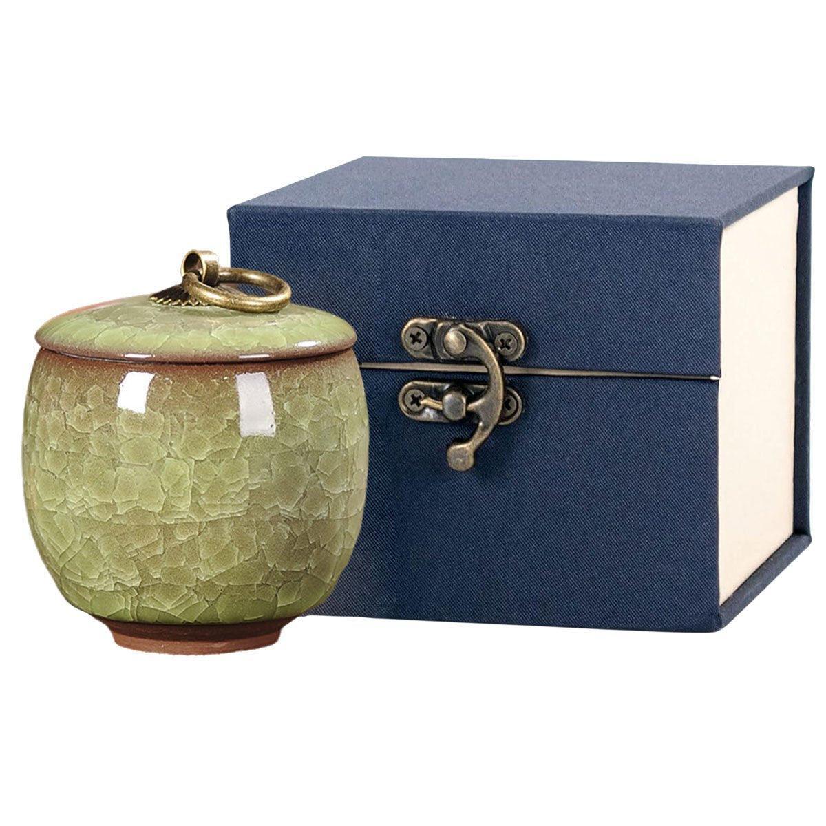 Small Pet Urn for Ashes Yellow - Image 9