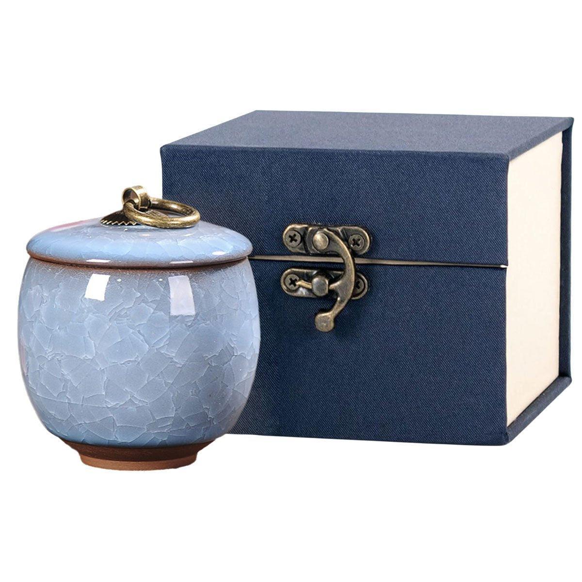 Small Pet Urn for Ashes Yellow - Image 11