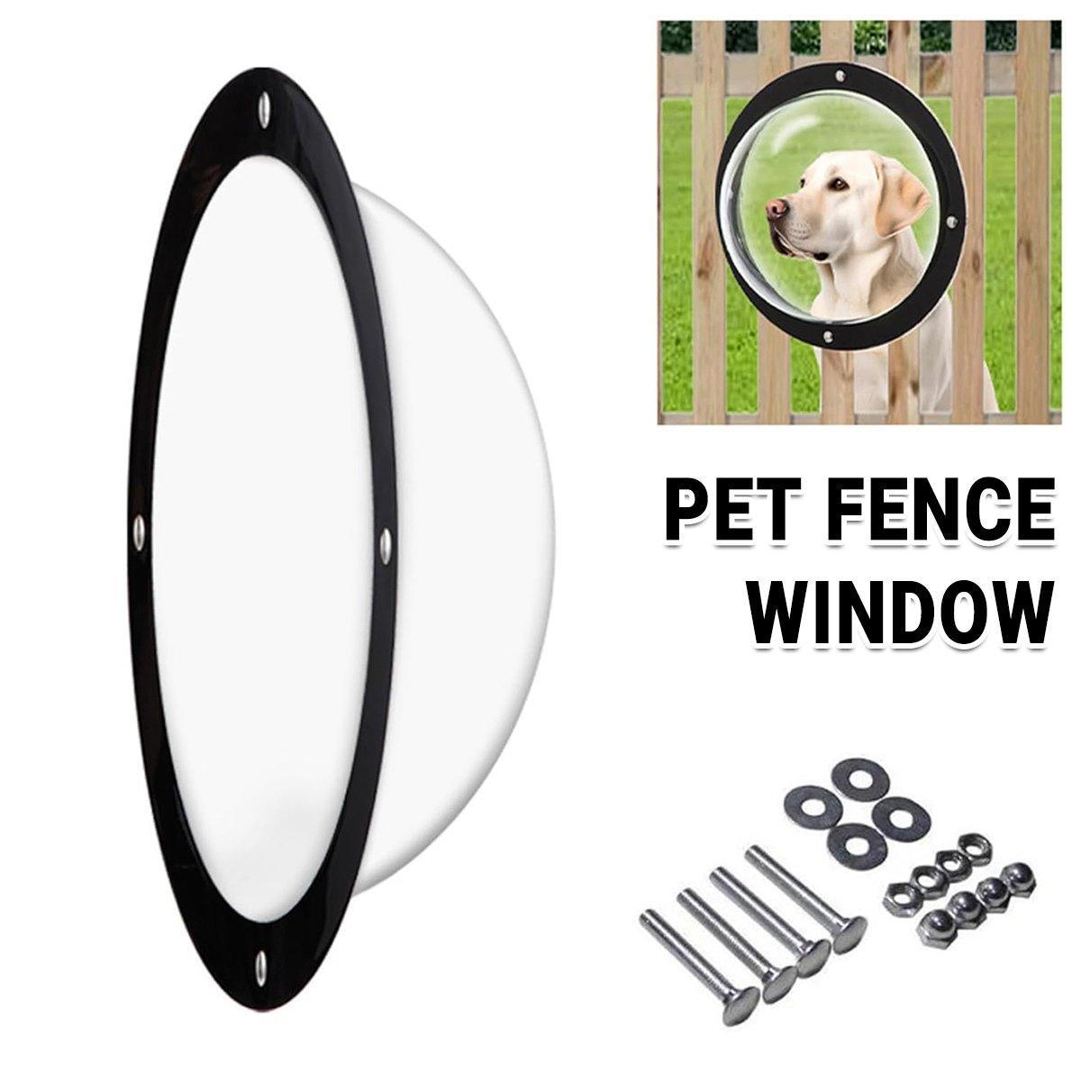 Dog Porthole Window for Fence Clear - Image 4