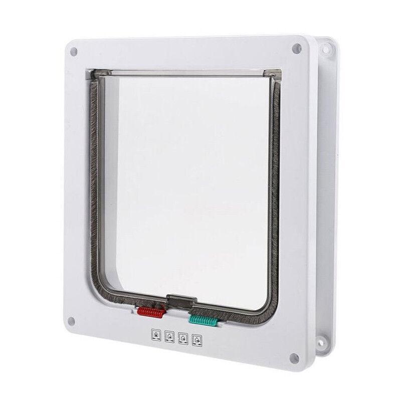 4-Way Lockable Pet Door Large - Image 2