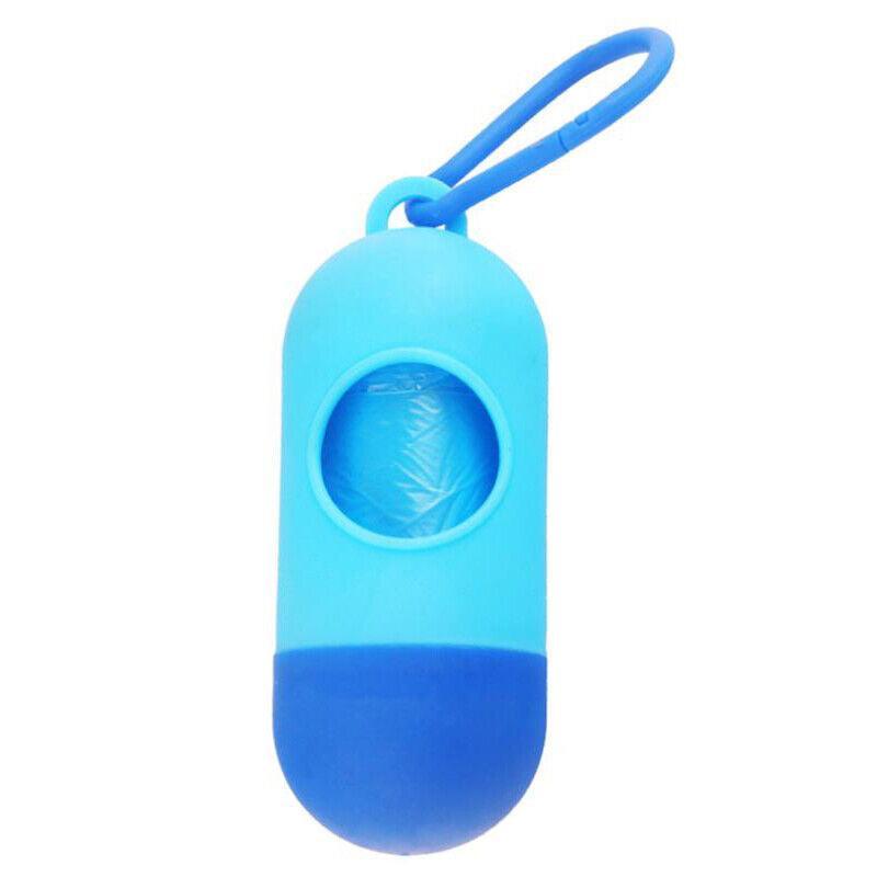 Portable Dog Waste Bag Dispenser Light Blue Dark Blue - Image 7