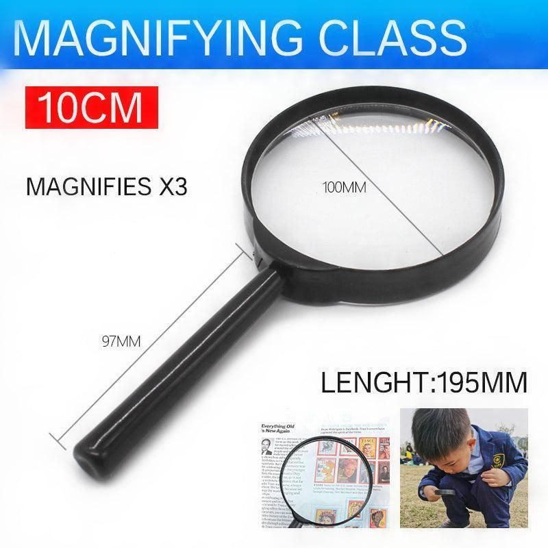 10cm Handheld Magnifying Glass Loupe