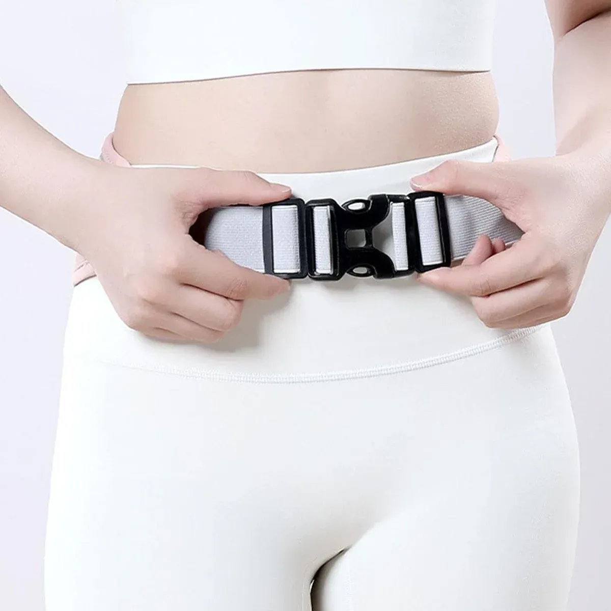 Running Waist Bag Phone Holder - Shining Grey - Image 13