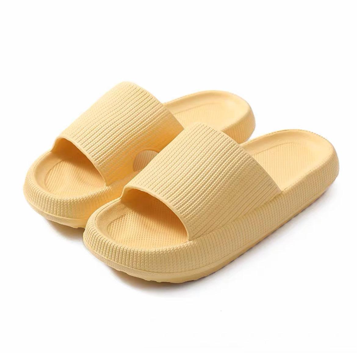 Ultra-Soft Pillow Slides EVA Slippers Orange 36-37 - Image 19