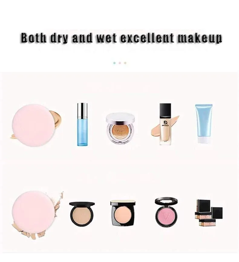 Air Cushion Puff Powder Foundation Makeup Sponge Green - Image 10
