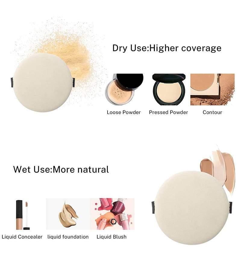 Air Cushion Puff Powder Foundation Makeup Sponge Navy - Image 9