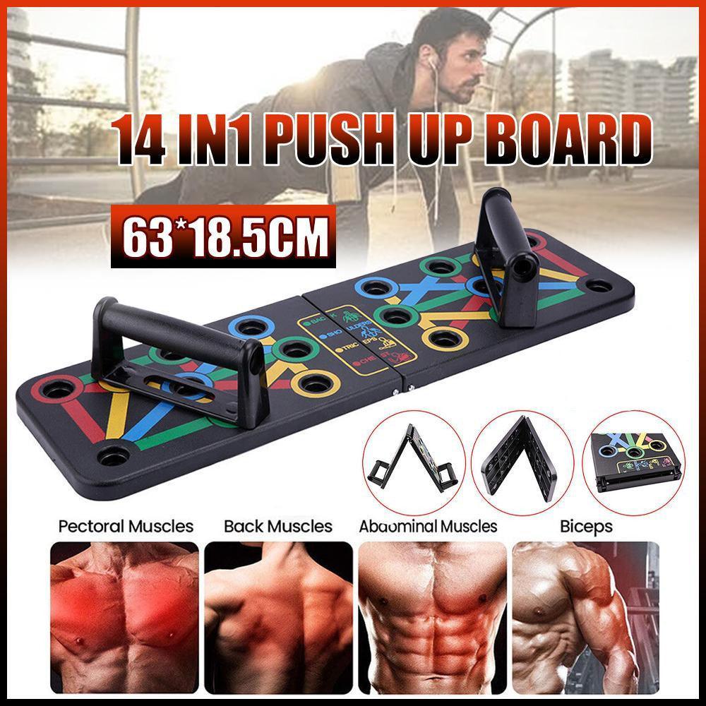 14 in 1 Push Up Board Rack