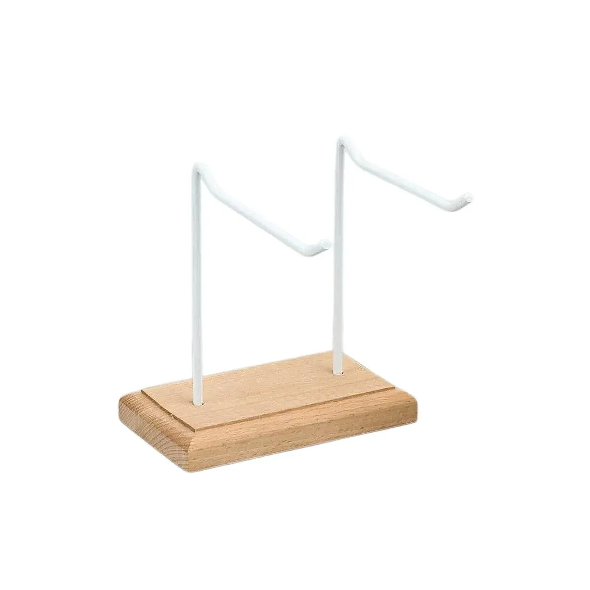 Iron Earrings Display Rack White
