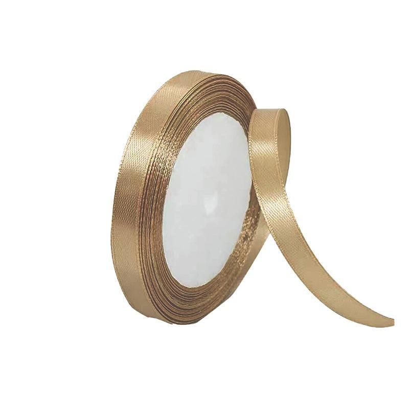 10mm Satin Ribbon 5m - Champagne