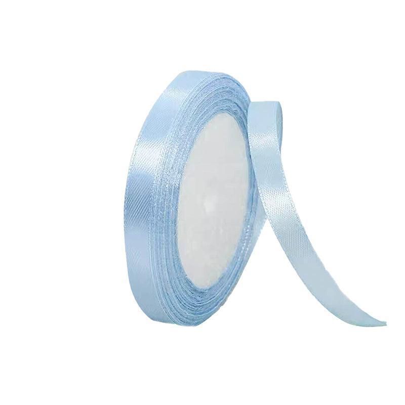 10mm Satin Ribbon 22m - Light Blue